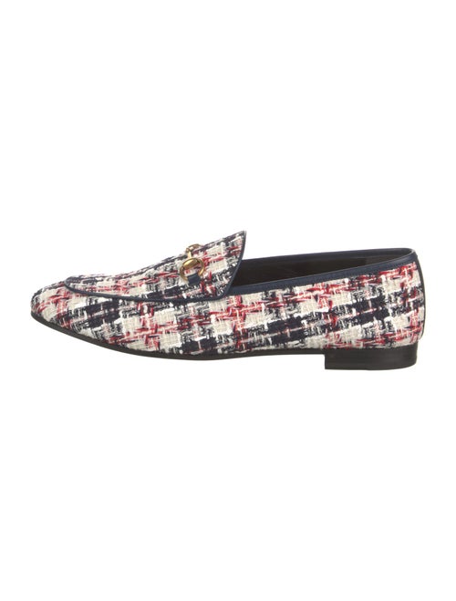 Gucci Tweed Tweed Pattern Loafers