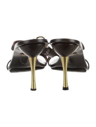 Gucci Leather Slides