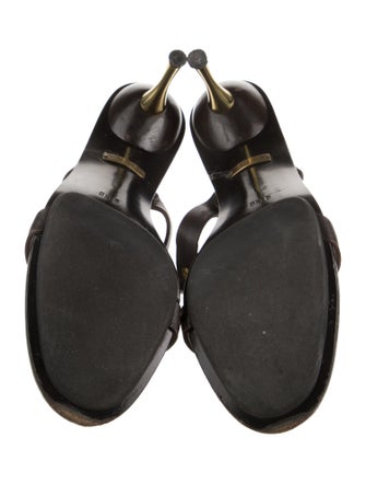 Gucci Leather Slides