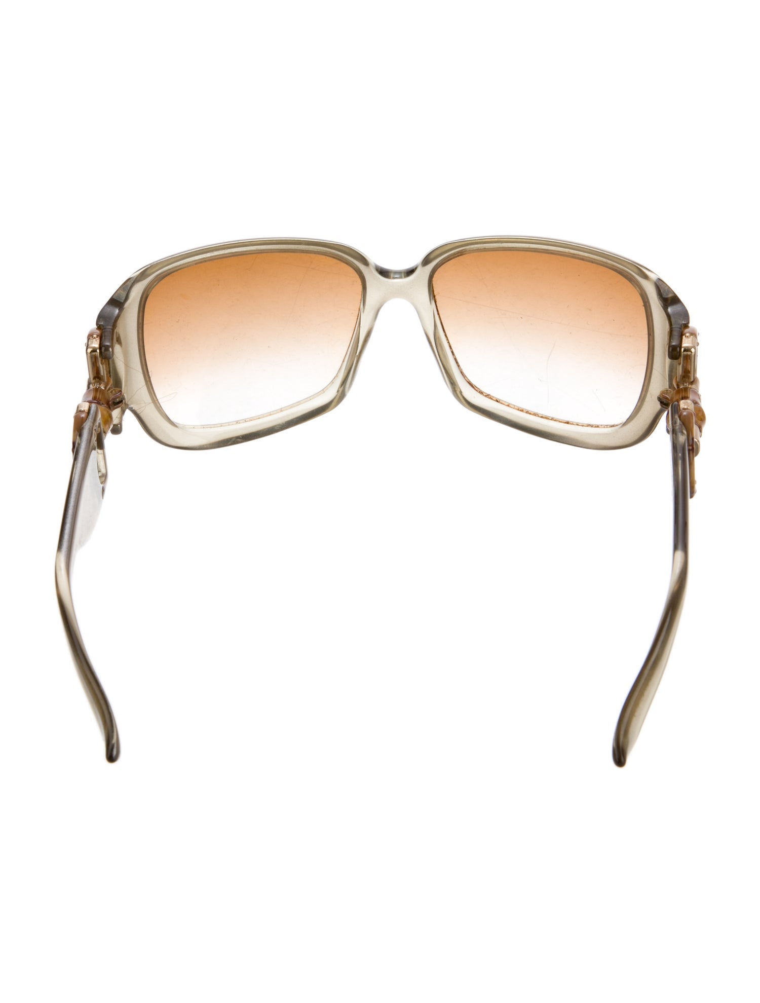 Gucci Horsebit Accent Oversize Sunglasses