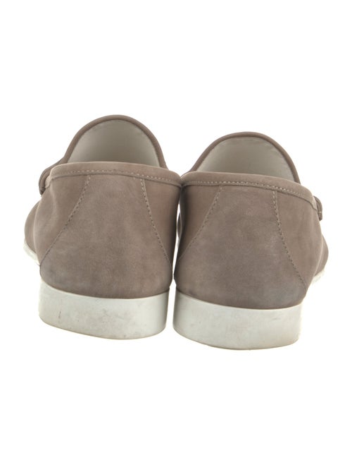 Gucci Horsebit Accent Suede Loafers