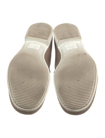 Gucci Horsebit Accent Suede Loafers