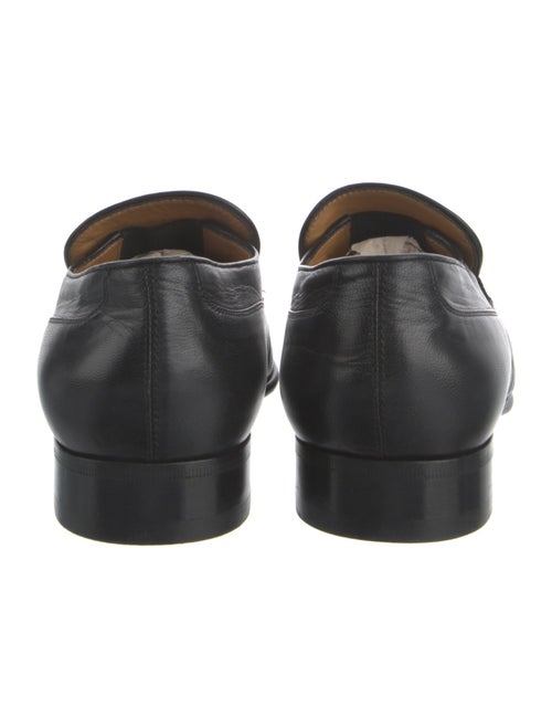 Gucci Mandala Leather Dress Loafers