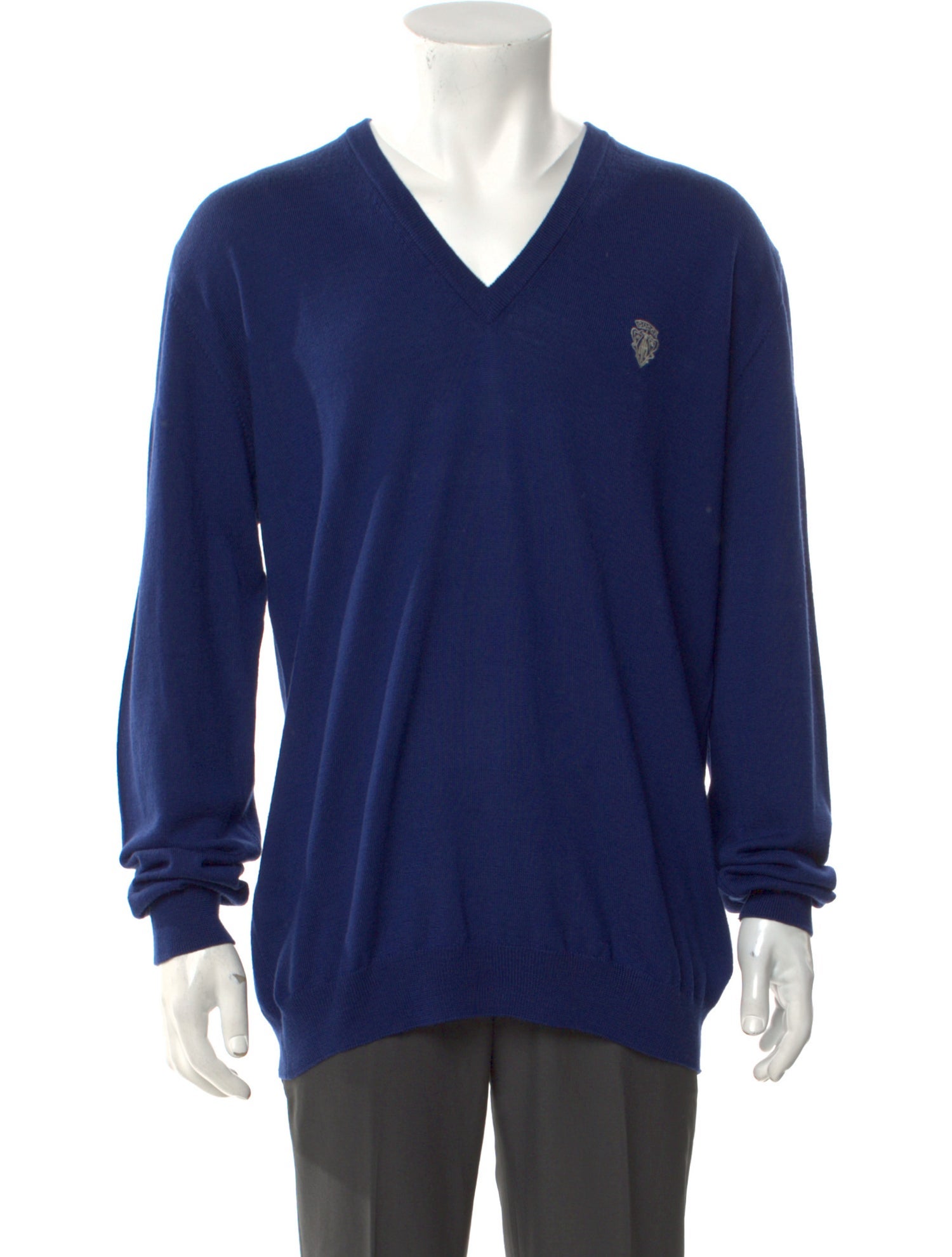 Gucci Web Accent Wool Pullover