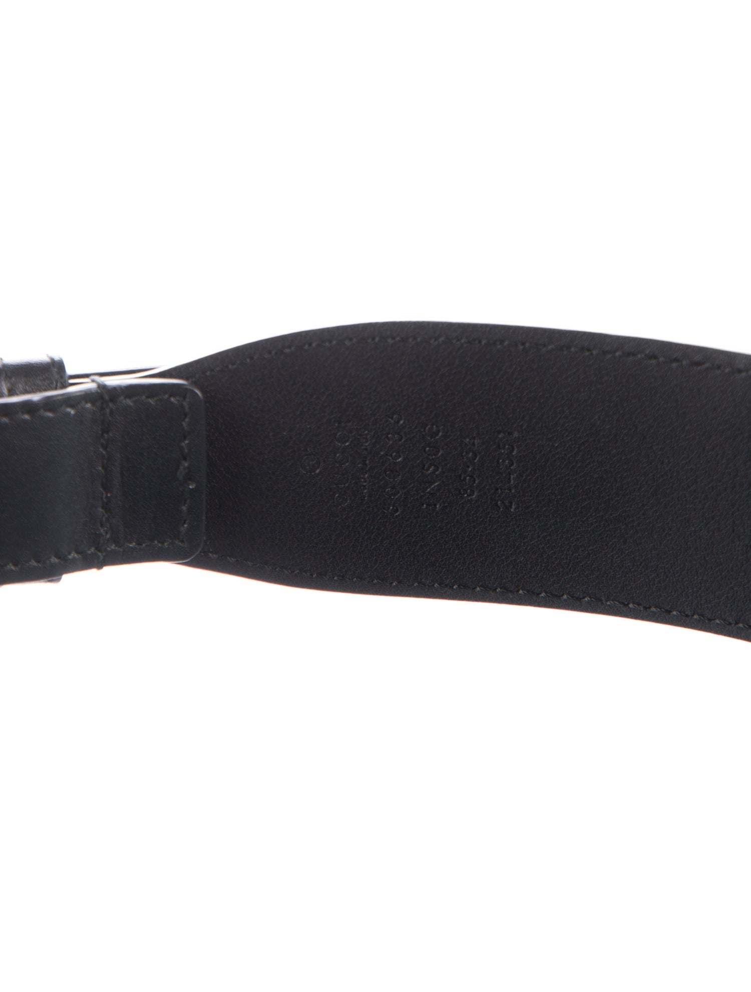 Gucci Horsebit Accent Leather Waist Belt