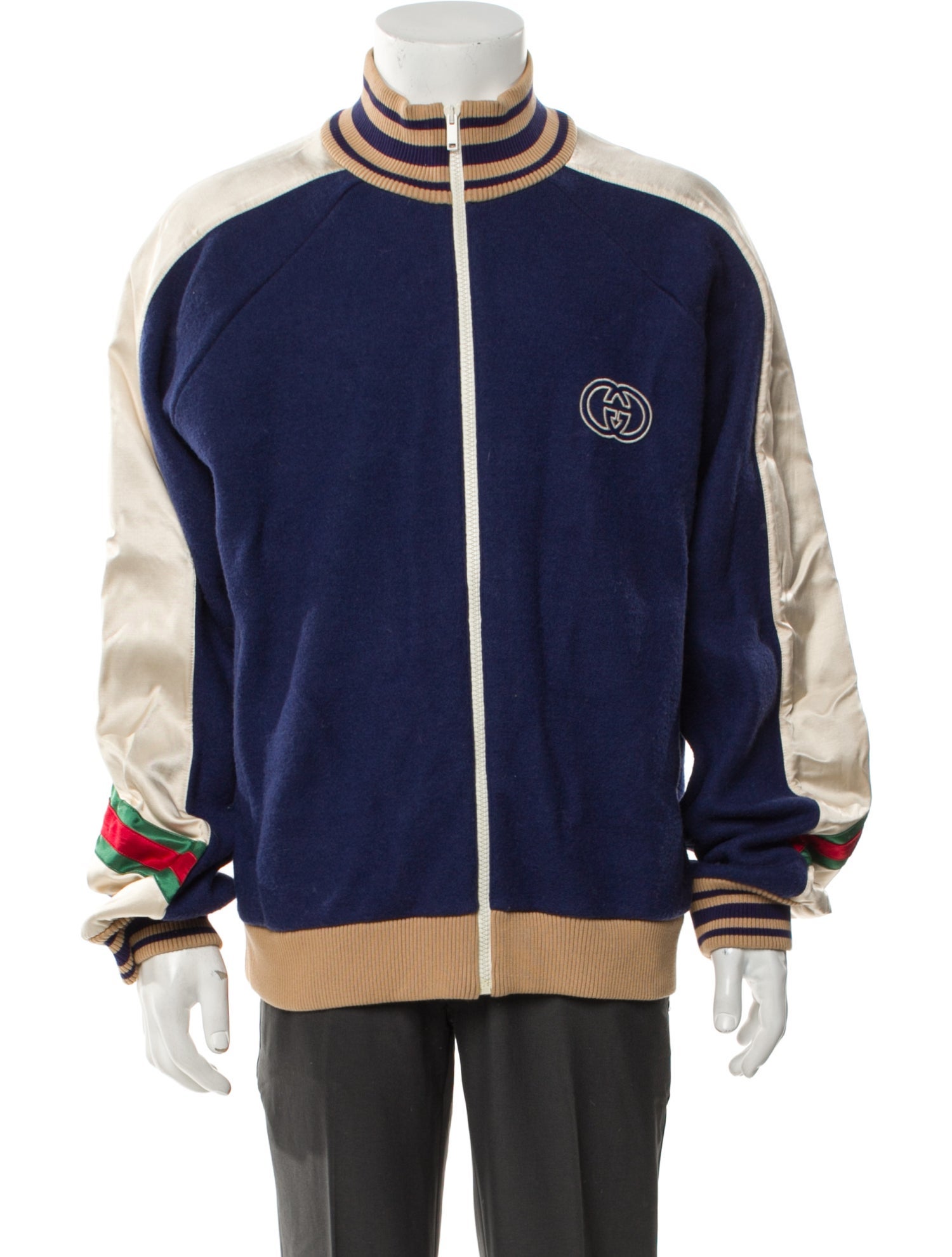 Gucci 2022-2023 Web Accent Windbreaker