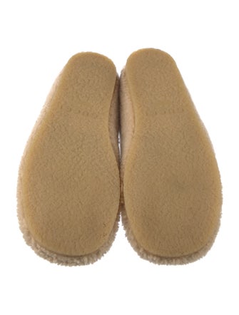 Gucci Horsebit Accent Shearling Loafers