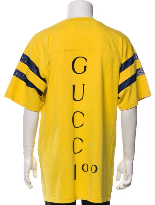 Gucci Graphic Print Crew Neck T-Shirt