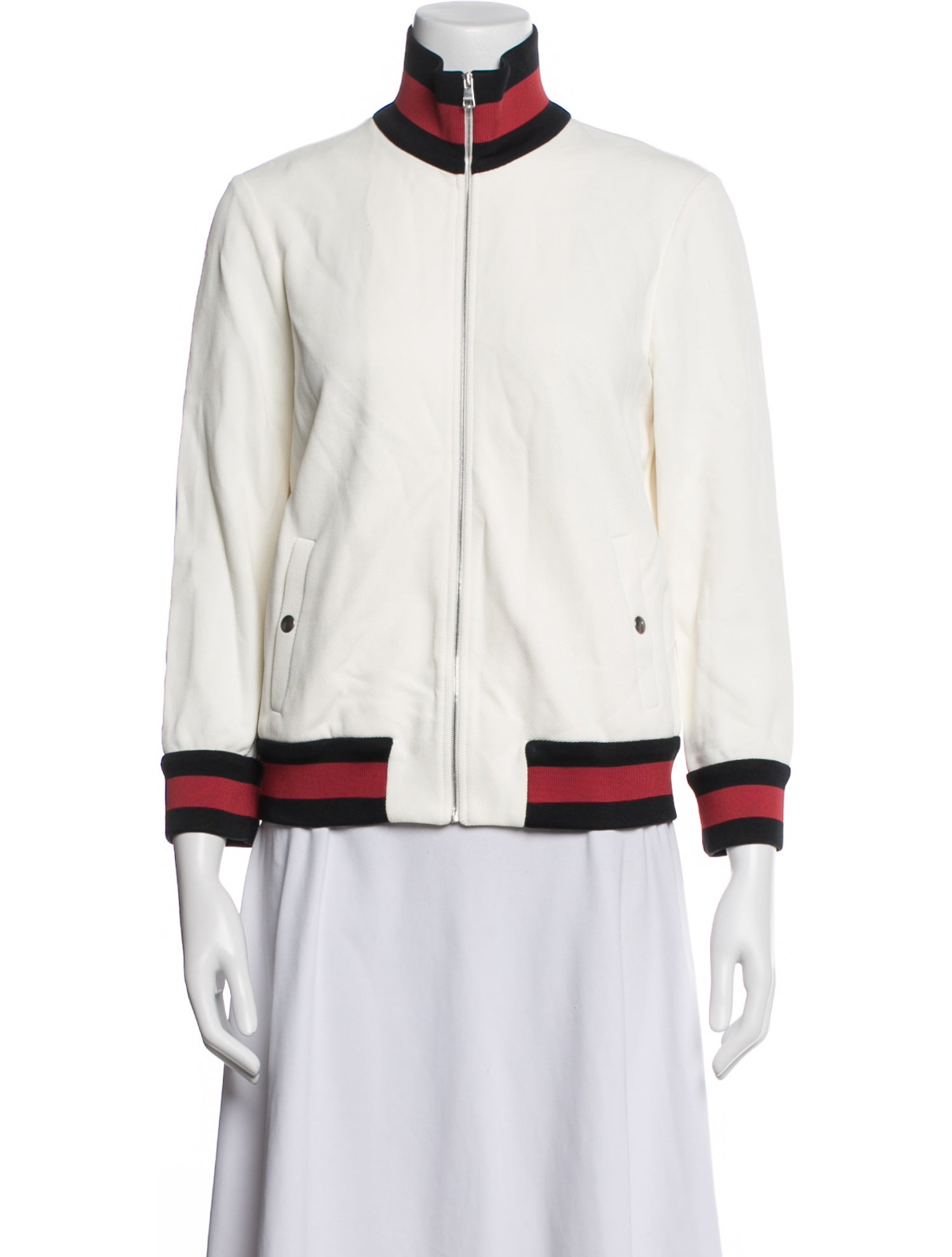 Gucci 2018 Striped Bomber Jacket