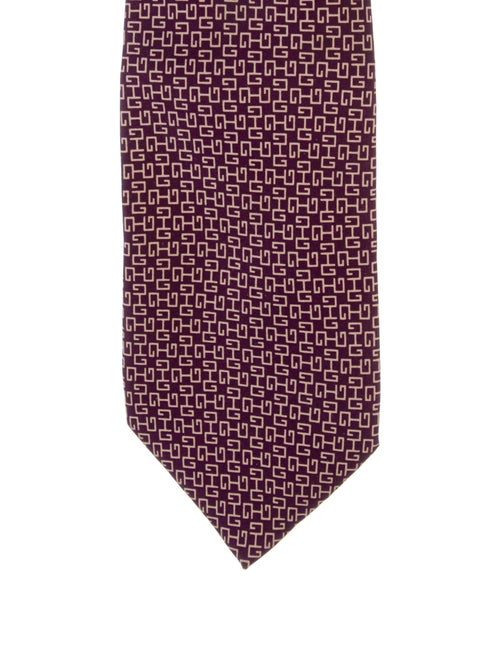 Gucci Patterned Silk Tie