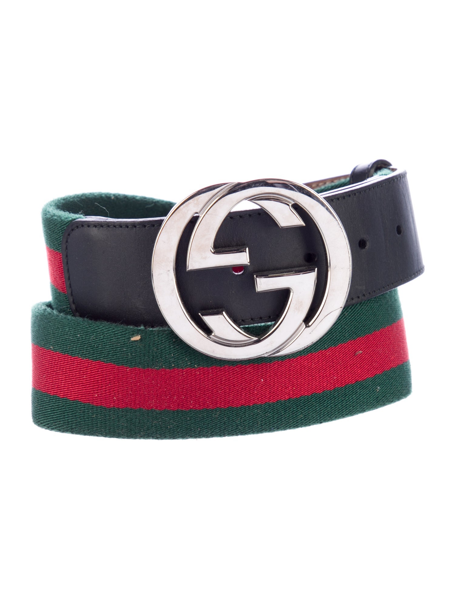 Gucci Web Accent Belt