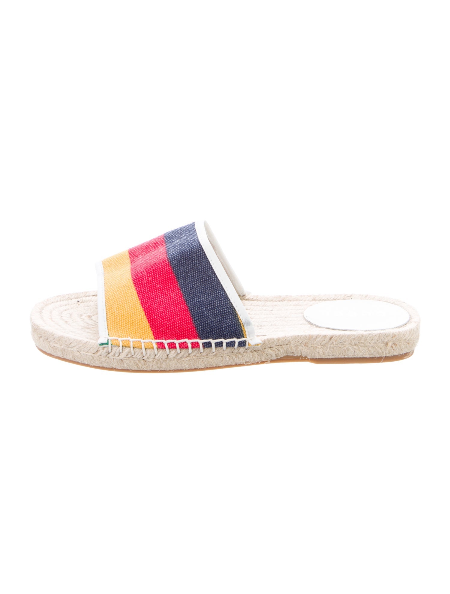 Gucci Raffia Striped Espadrilles