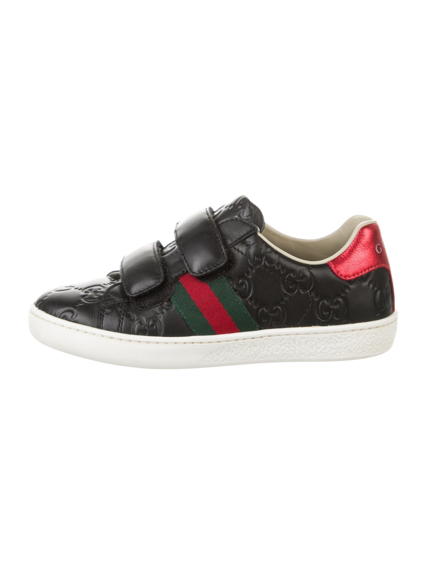 Gucci Boys' Leather Low Top Sneakers