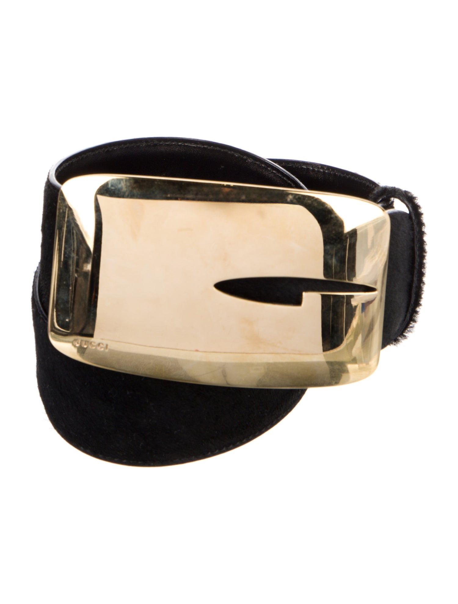 Gucci Ponyhair Waist Belt