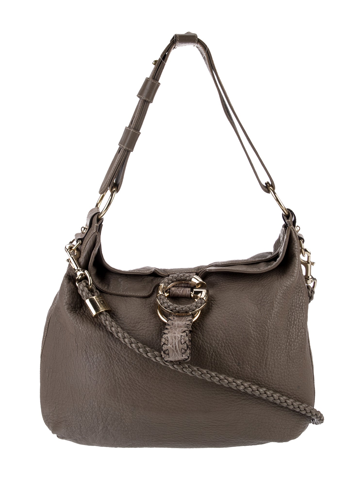 Gucci Leather G Wave Medium