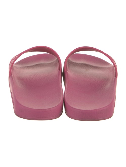 Gucci Interlocking G Logo Rubber Slides
