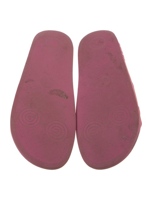 Gucci Interlocking G Logo Rubber Slides