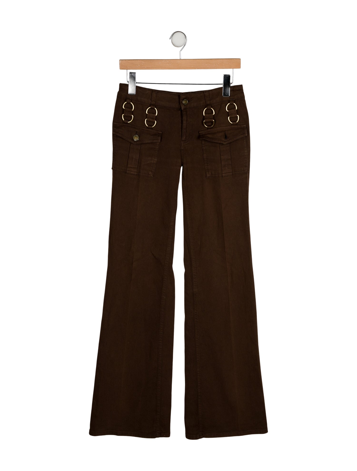 Gucci Low-Rise Wide Leg Jeans