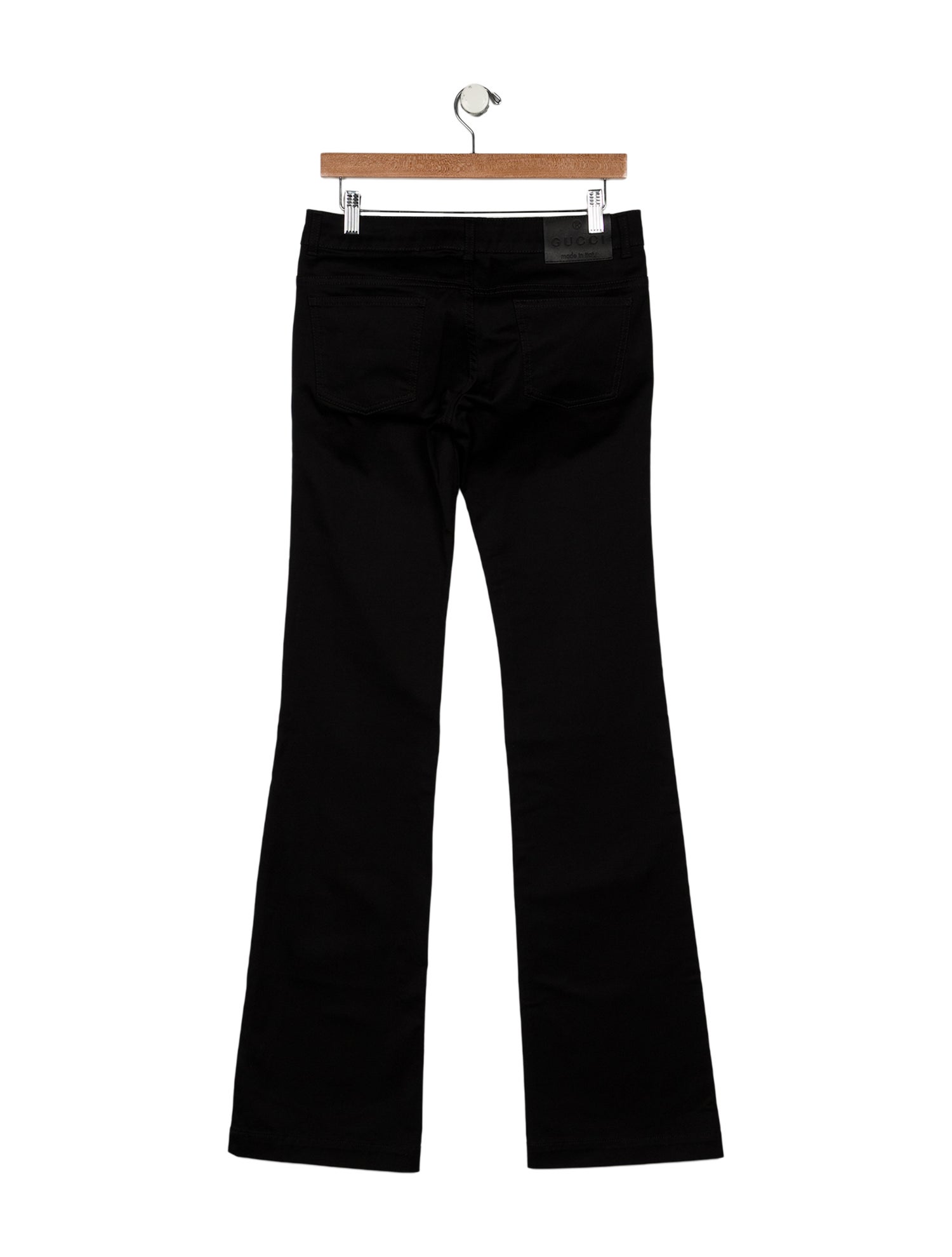 Gucci Low-Rise Wide Leg Jeans