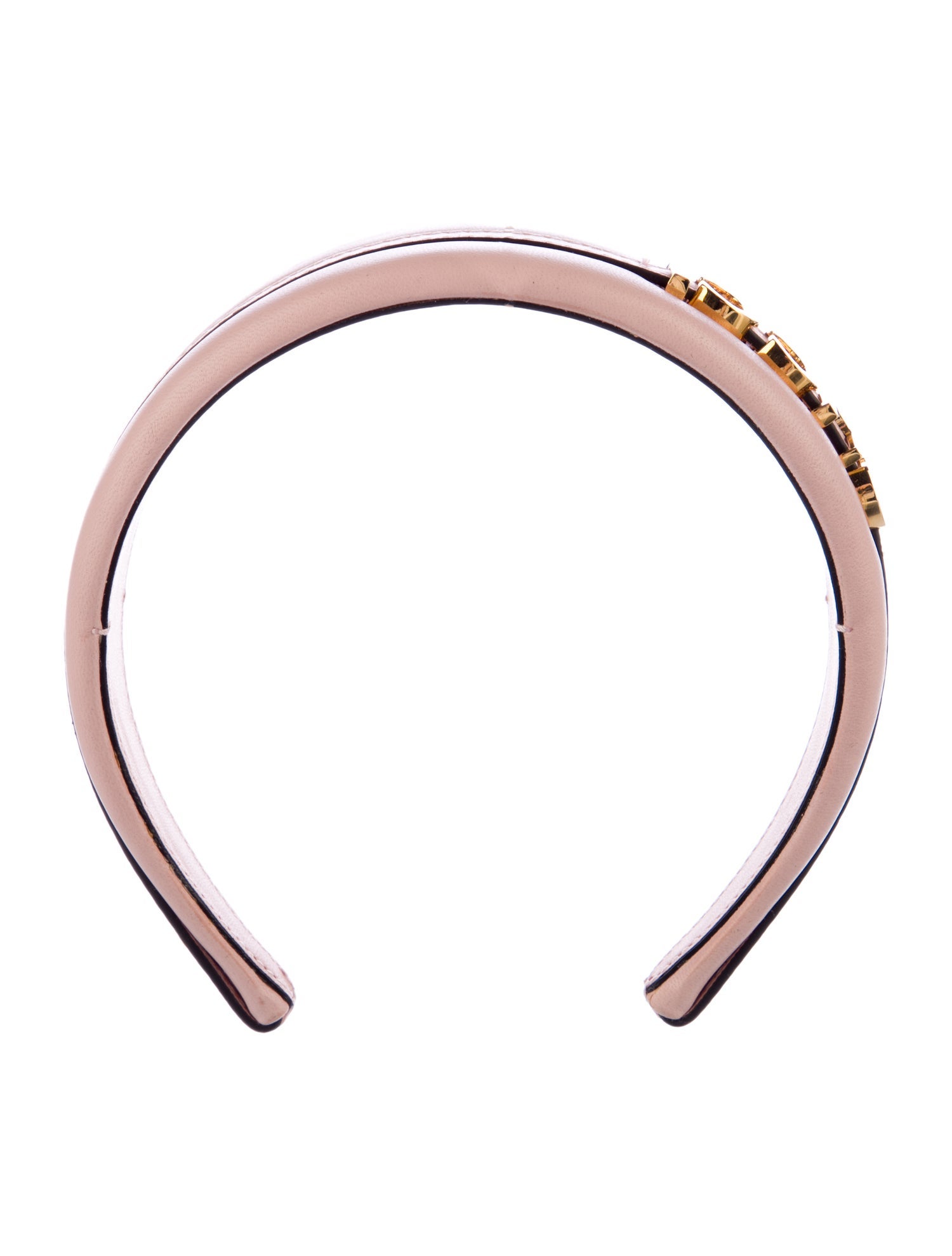 Gucci leather headband