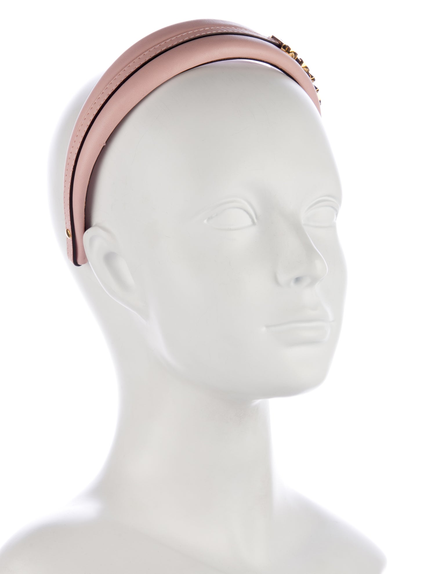 Gucci leather headband