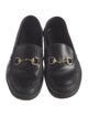 Gucci Horsebit Accent Leather Loafers