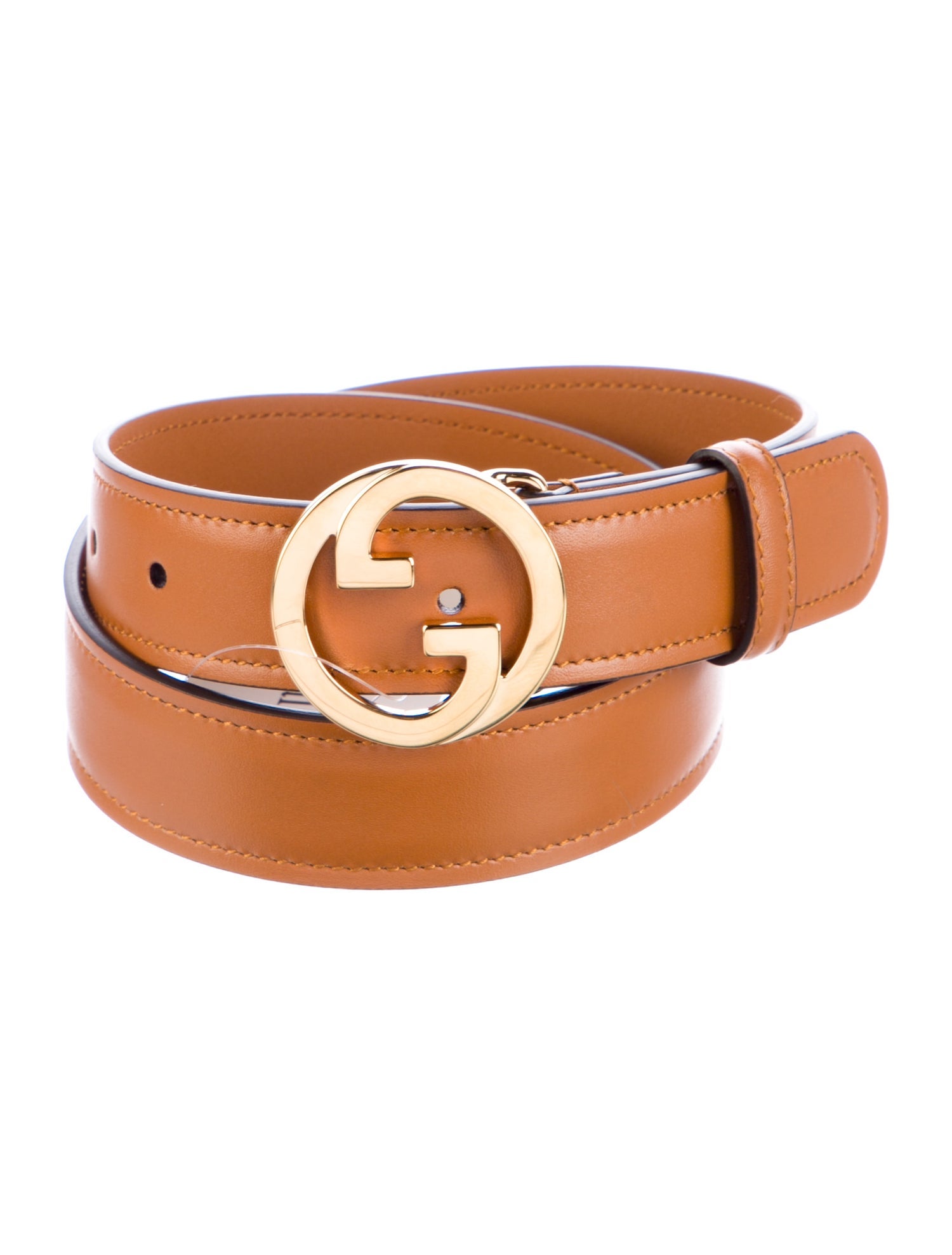 Gucci Interlocking G Logo Leather Belt Kit