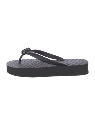 Gucci Sandals Rubber Flip Flops IT 38 | 8