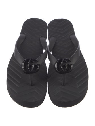 Gucci Rubber Flip Flops
