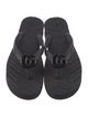 Gucci Rubber Flip Flops