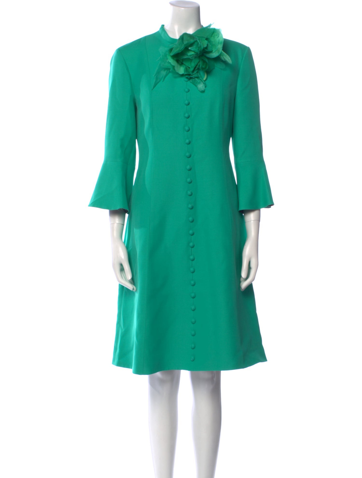 Gucci Crew Neck Knee-Length Dress