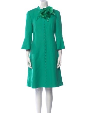 Gucci Crew Neck Knee-Length Dress