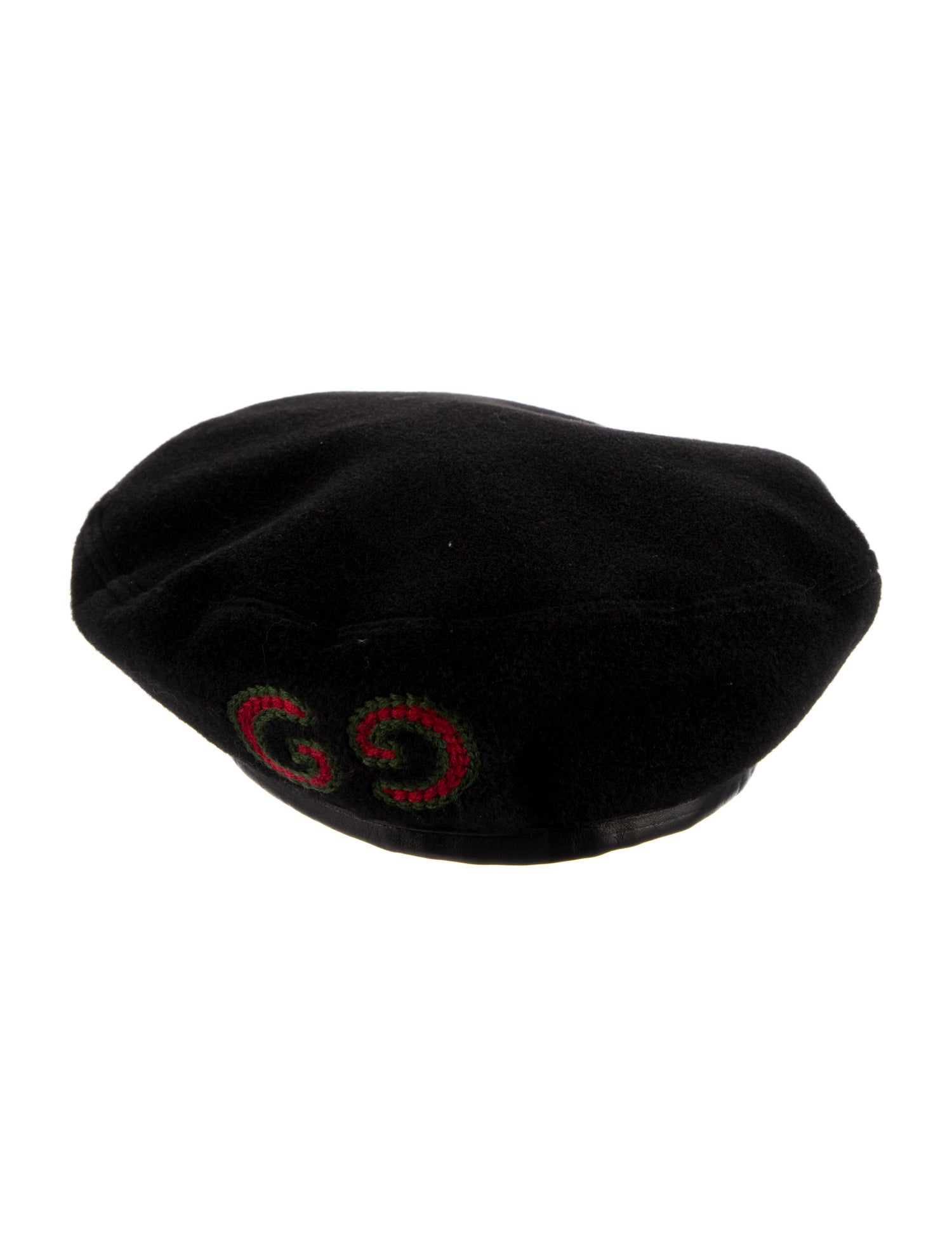 Gucci GG Embroidered Beret