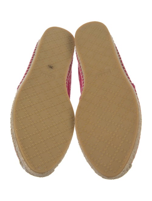 Gucci GG Signature Leather Espadrilles