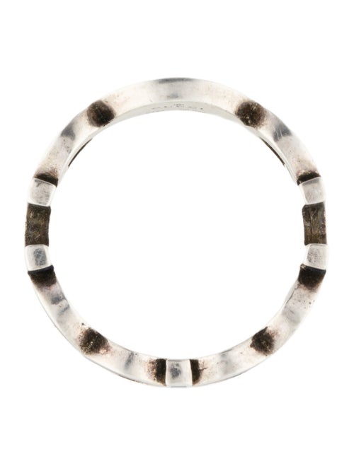 Gucci Enamel Interlocking G Logo Ring