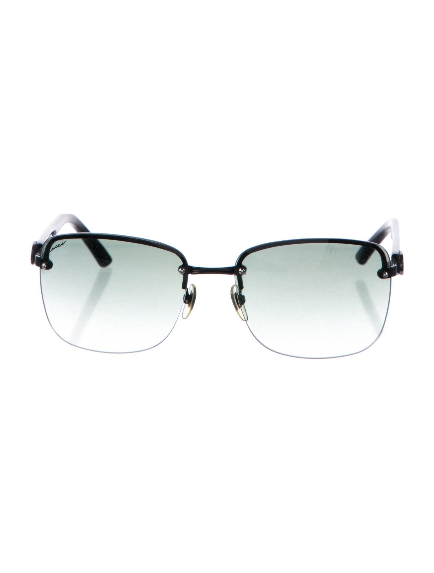 Gucci Interlocking G Logo Square Sunglasses