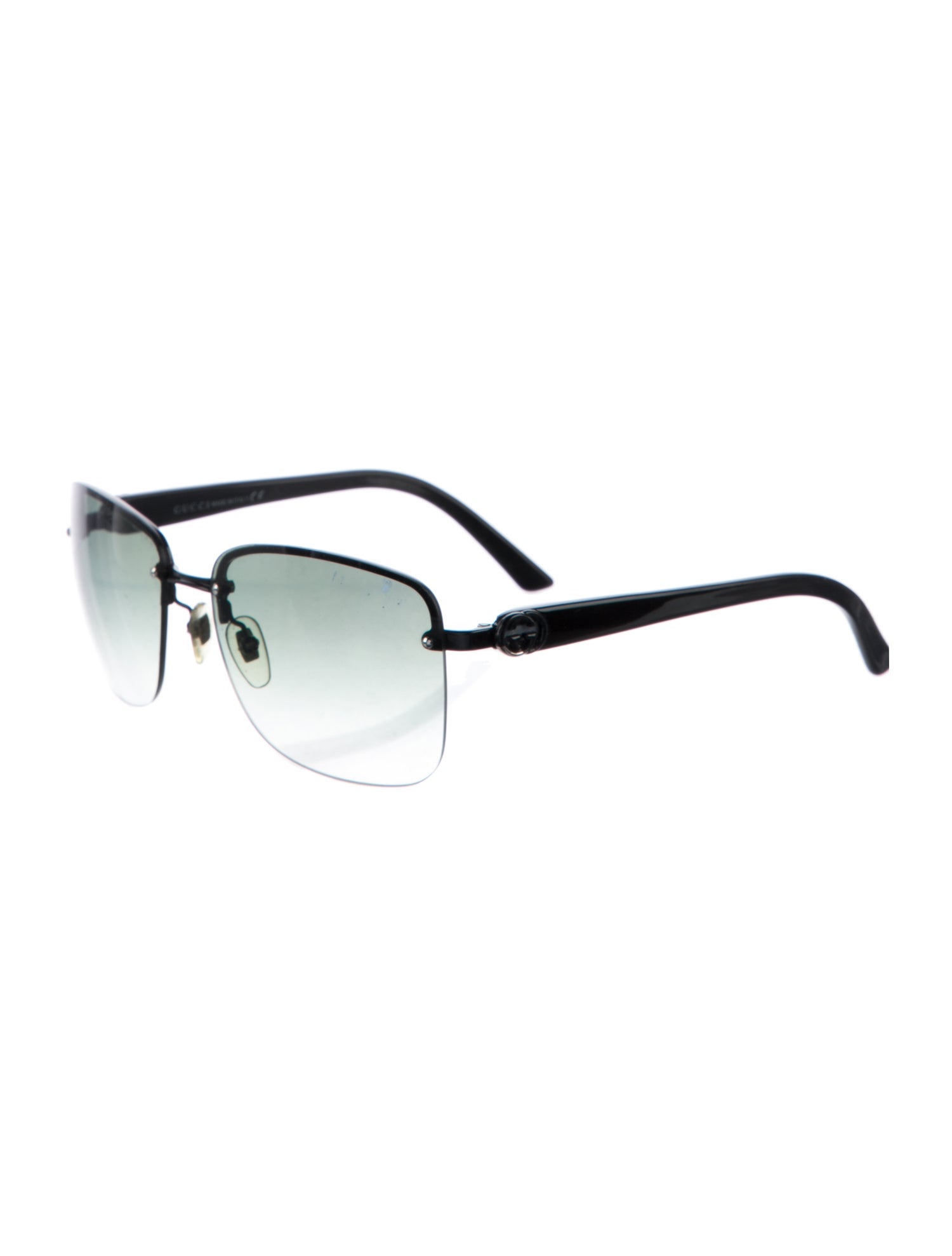 Gucci Interlocking G Logo Square Sunglasses