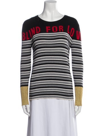 Gucci Knitwear "Blind For Love" Cashmere Sweater M