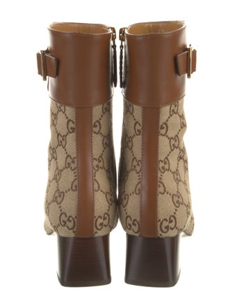 Gucci GG Canvas Canvas Boots
