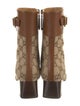 Gucci GG Canvas Canvas Boots