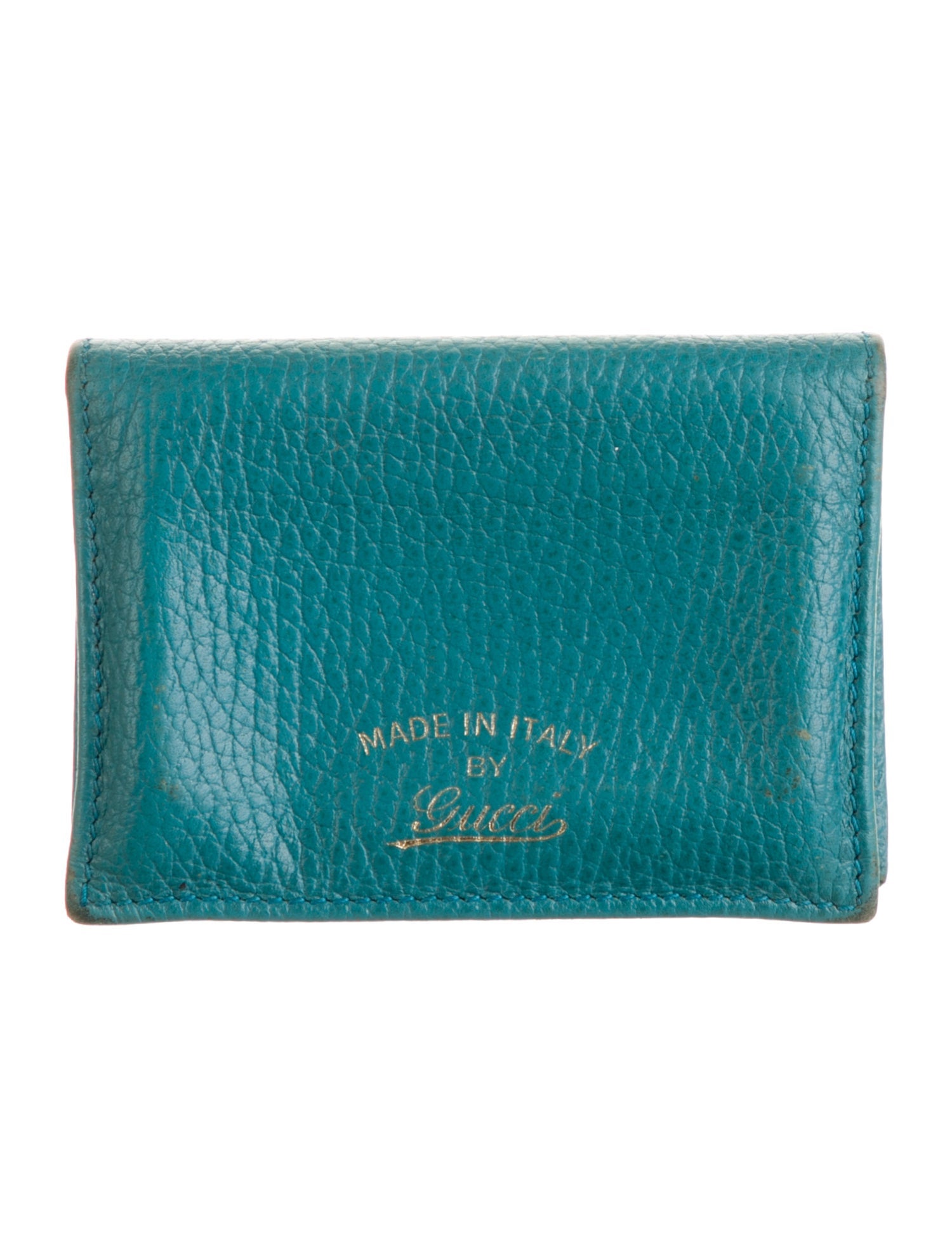 Gucci Swing Train Pass Leather Card Holder