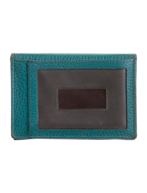 Gucci Swing Train Pass Leather Card Holder