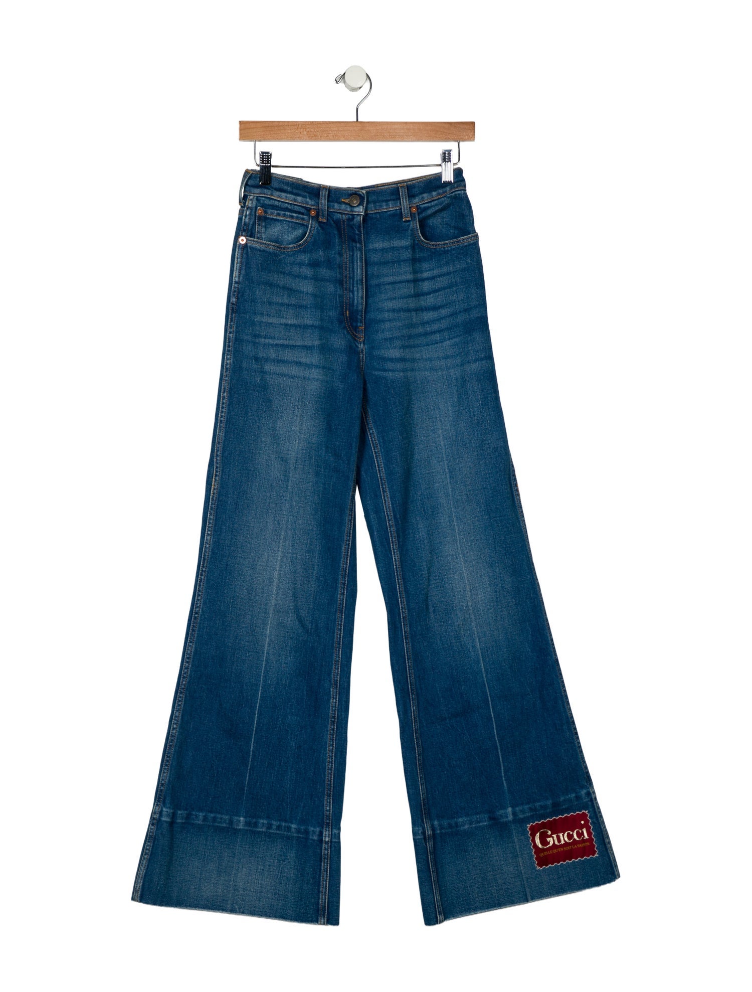 Gucci High-Rise Flared Jeans