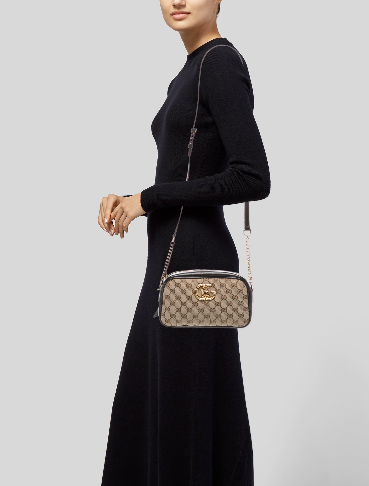 Gucci GG Canvas Marmont Small