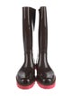 Gucci GG Logo Rubber Rain Boots