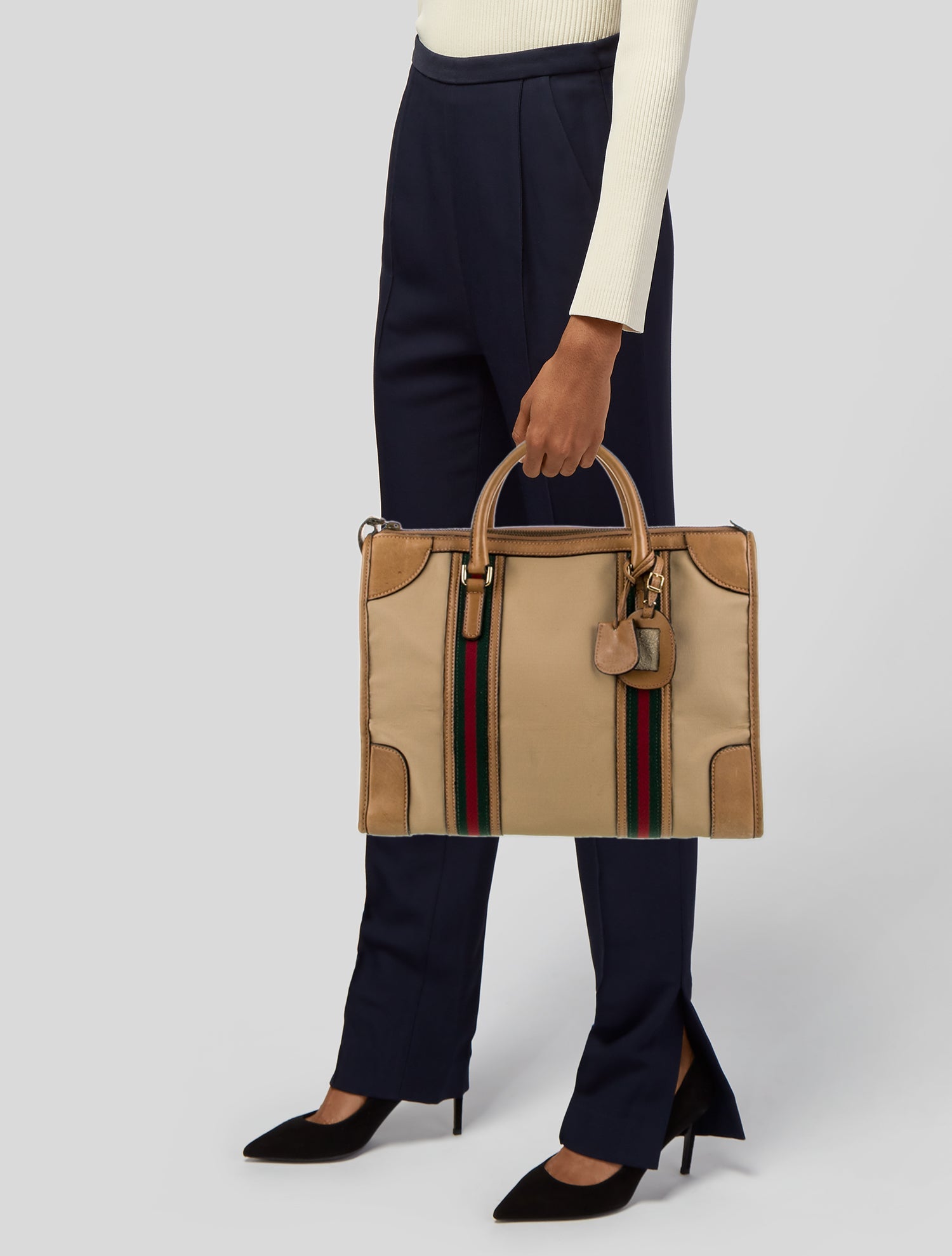 Gucci Web Briefcase