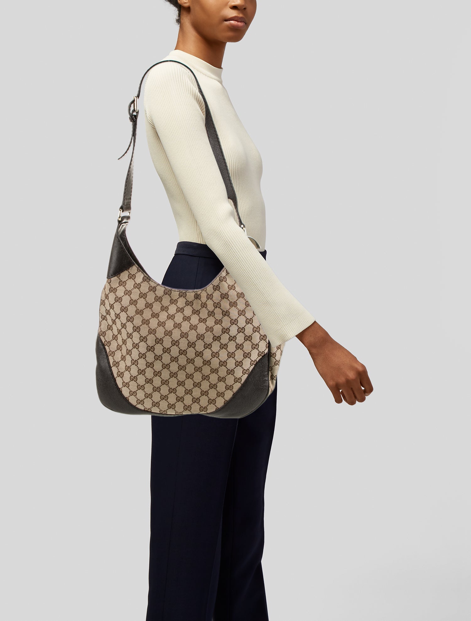 Gucci GG Canvas Shoulder Bag