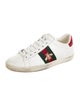 Gucci Web Accent Leather Sneakers