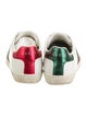 Gucci Web Accent Leather Sneakers