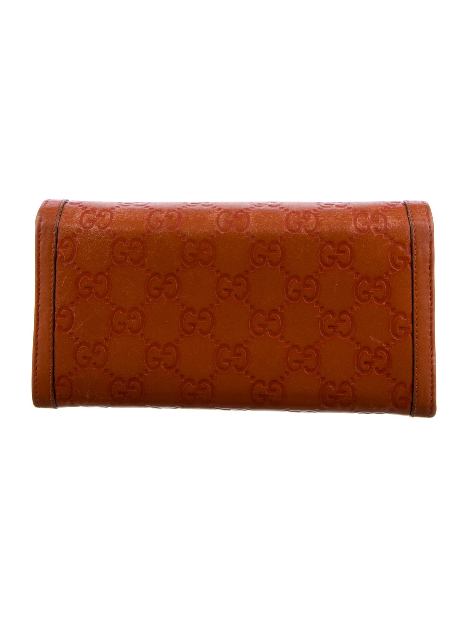Gucci Guccissima Sukey GG Supreme Continental Wallet